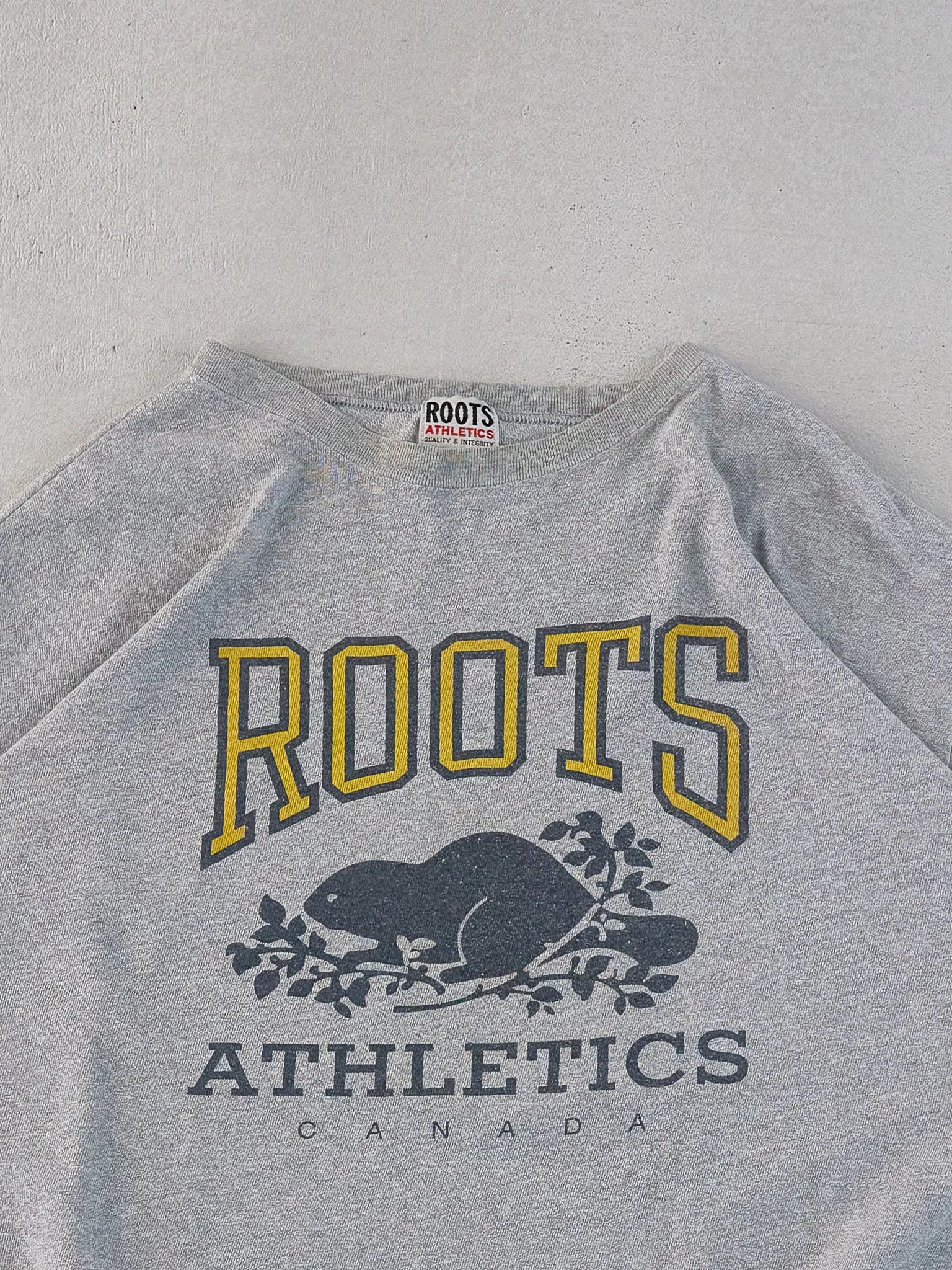 Vintage Grey Roots Athletics Graphic Boxy Tee (L) sold by Rebalance Vintage product image thumbnail 2