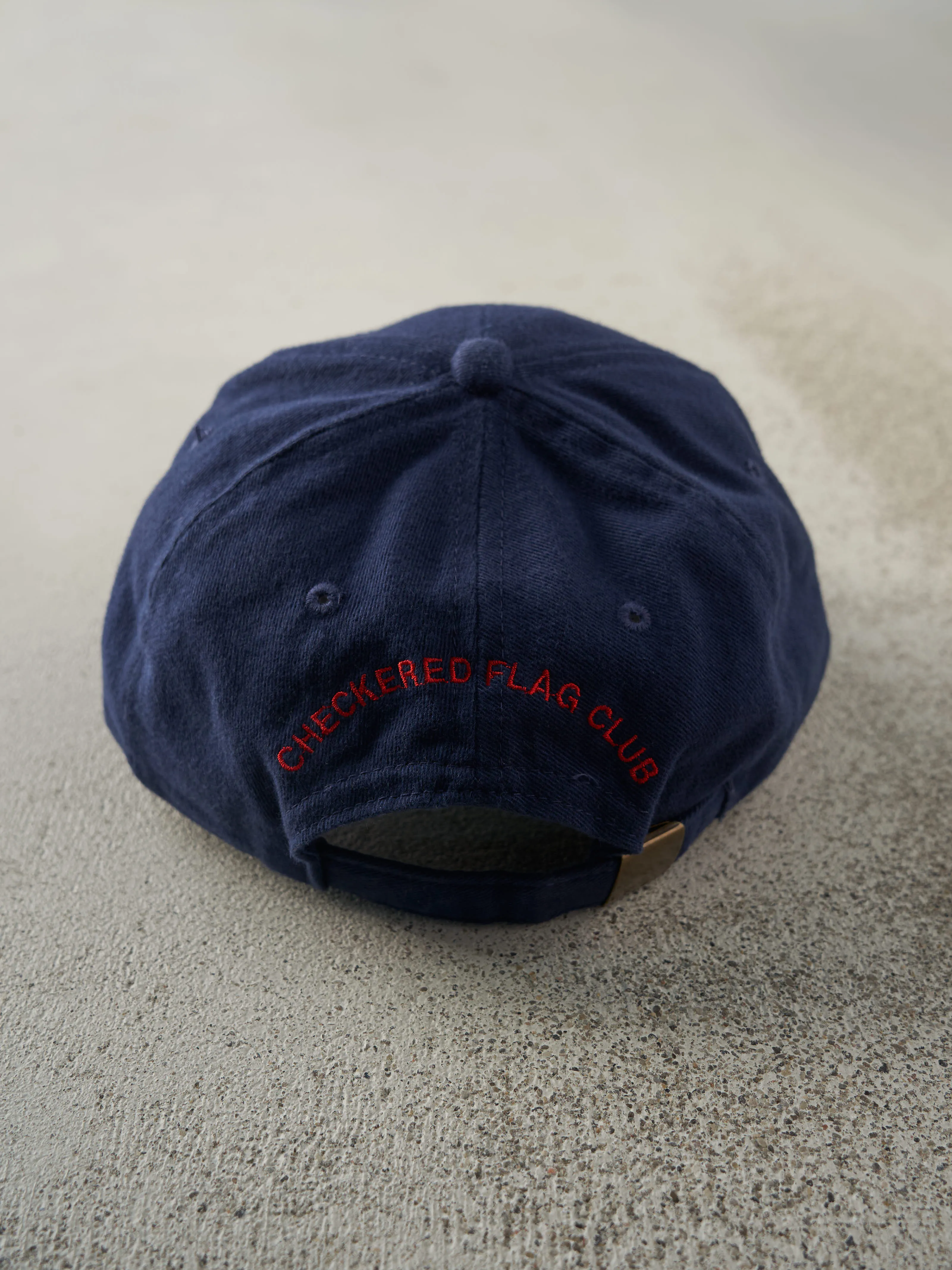 Vintage Y2K Navy Blue Molson Indy Racing Embroidered Strap Back sold by Rebalance Vintage product image thumbnail 3