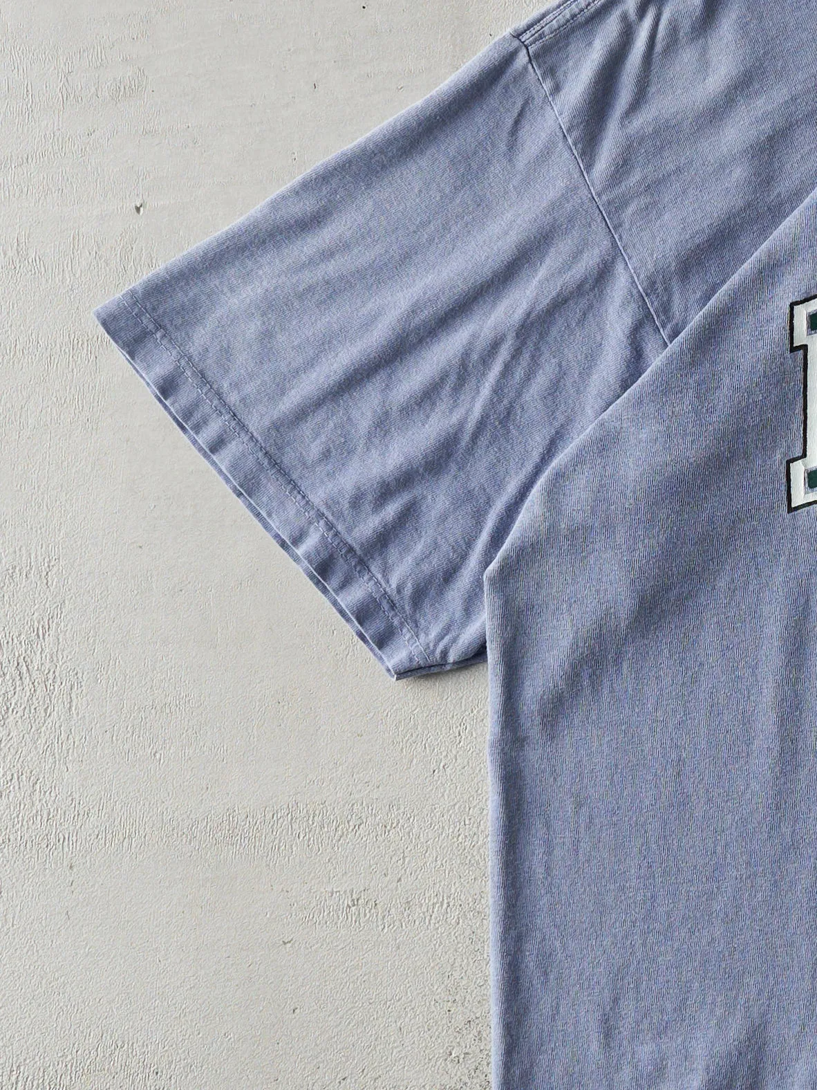 Vintage 90s Faded Blue Boca Athletics Logo Tee (M) sold by Rebalance Vintage product image thumbnail 3