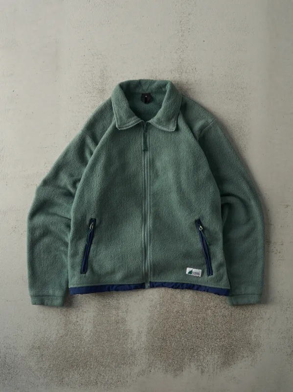 Vintage 90s Green Mountain Equipment Co-op Fleece Zip Up (M) sold by Rebalance Vintage