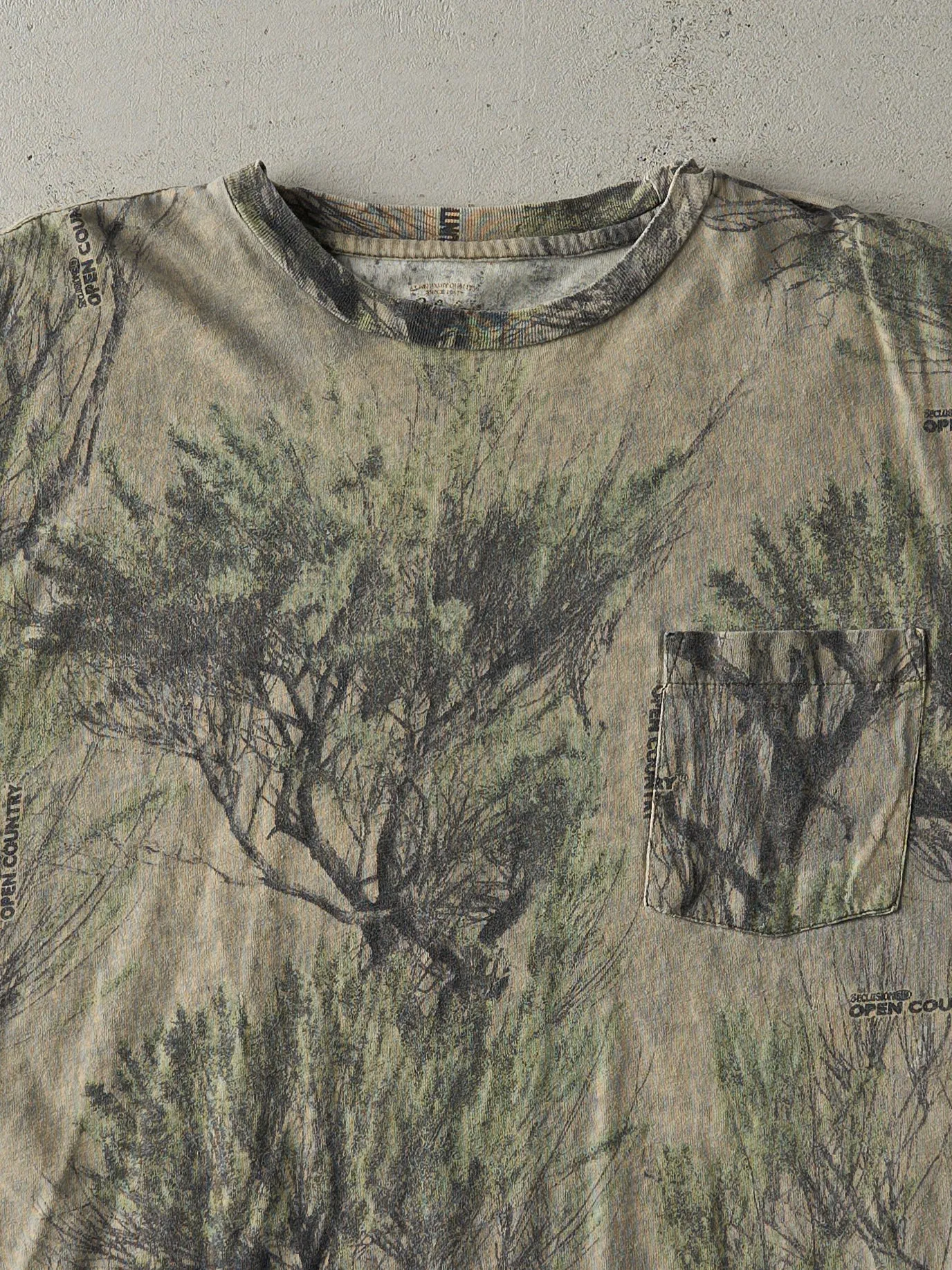Vintage Y2K Camo Cabela's x Open Country Cut Off Tee (L) sold by Rebalance Vintage product image thumbnail 2