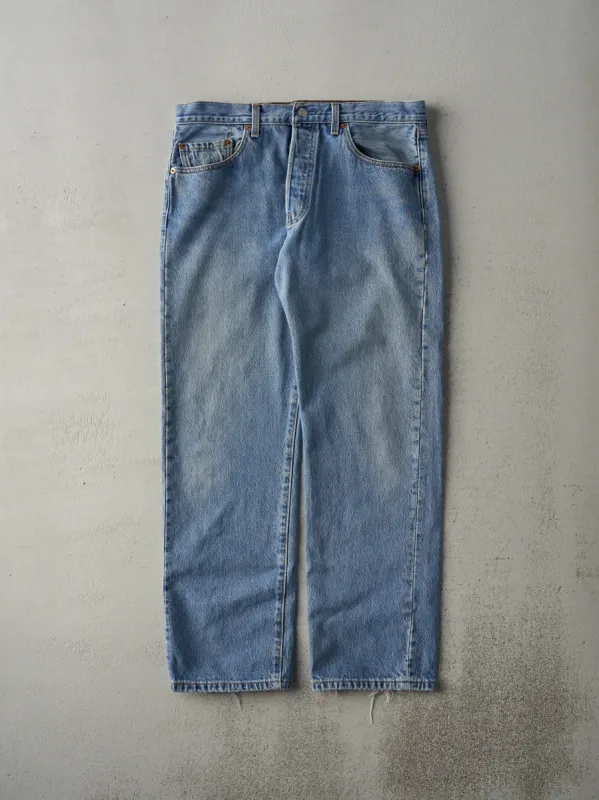 Vintage 90s Light Wash Levi's 501XX Jeans (33.5x29) sold by Rebalance Vintage