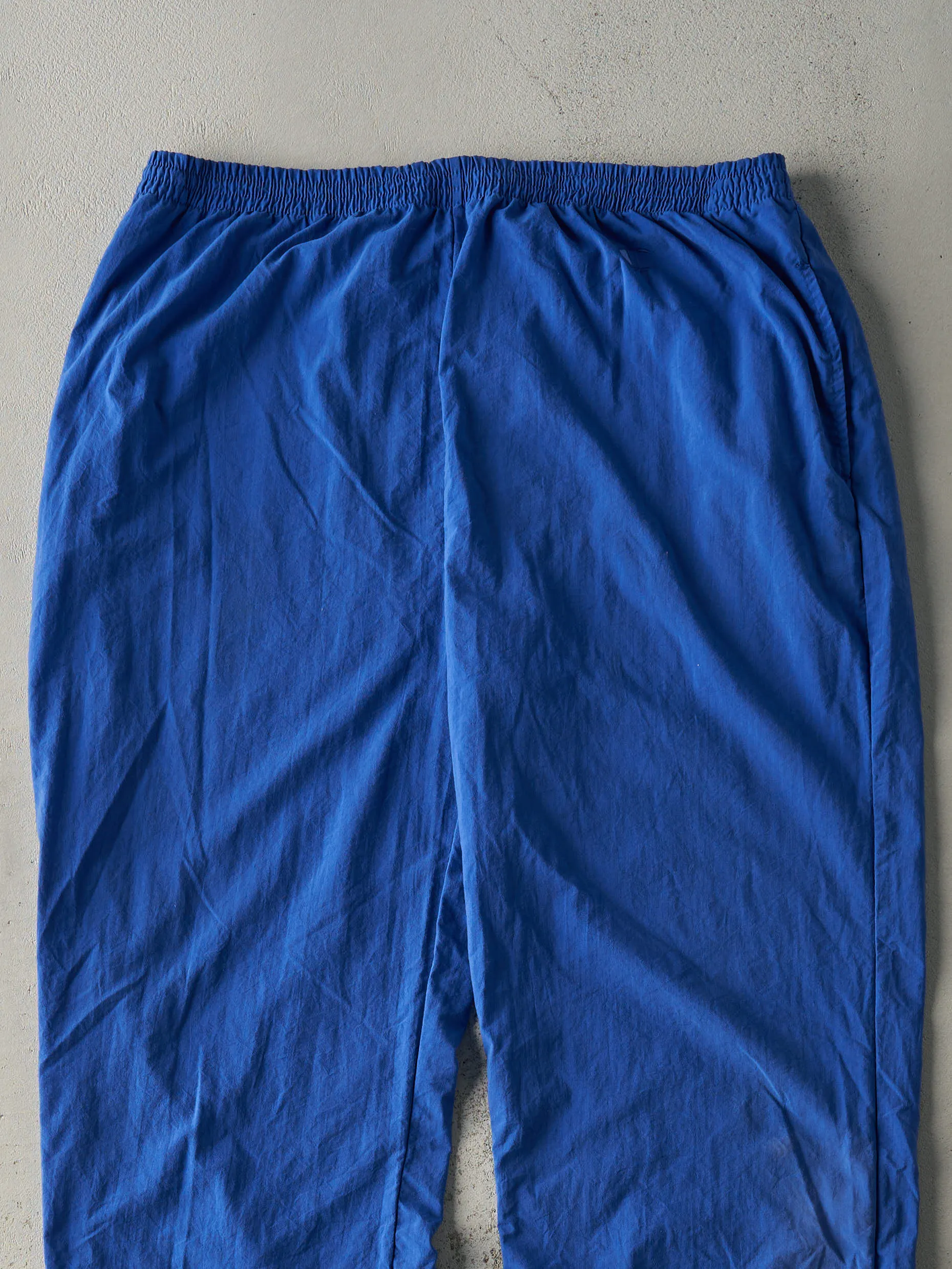 Vintage 90s Blue Champion Embroidered Logo Nylon Windbreaker Pants (36x32.5) sold by Rebalance Vintage product image thumbnail 3