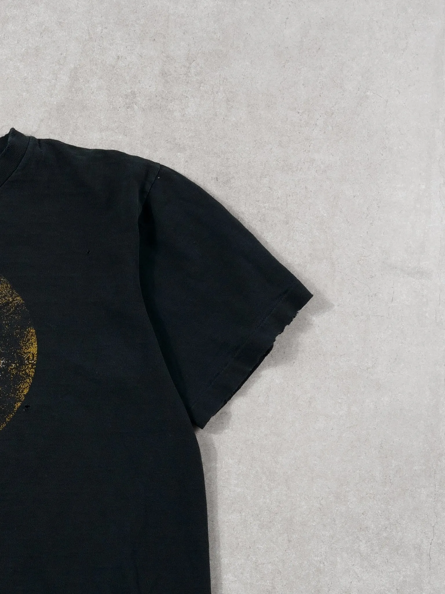 Vintage 90s Black Faded Hidden Graphic Tee (M) sold by Rebalance Vintage product image thumbnail 3