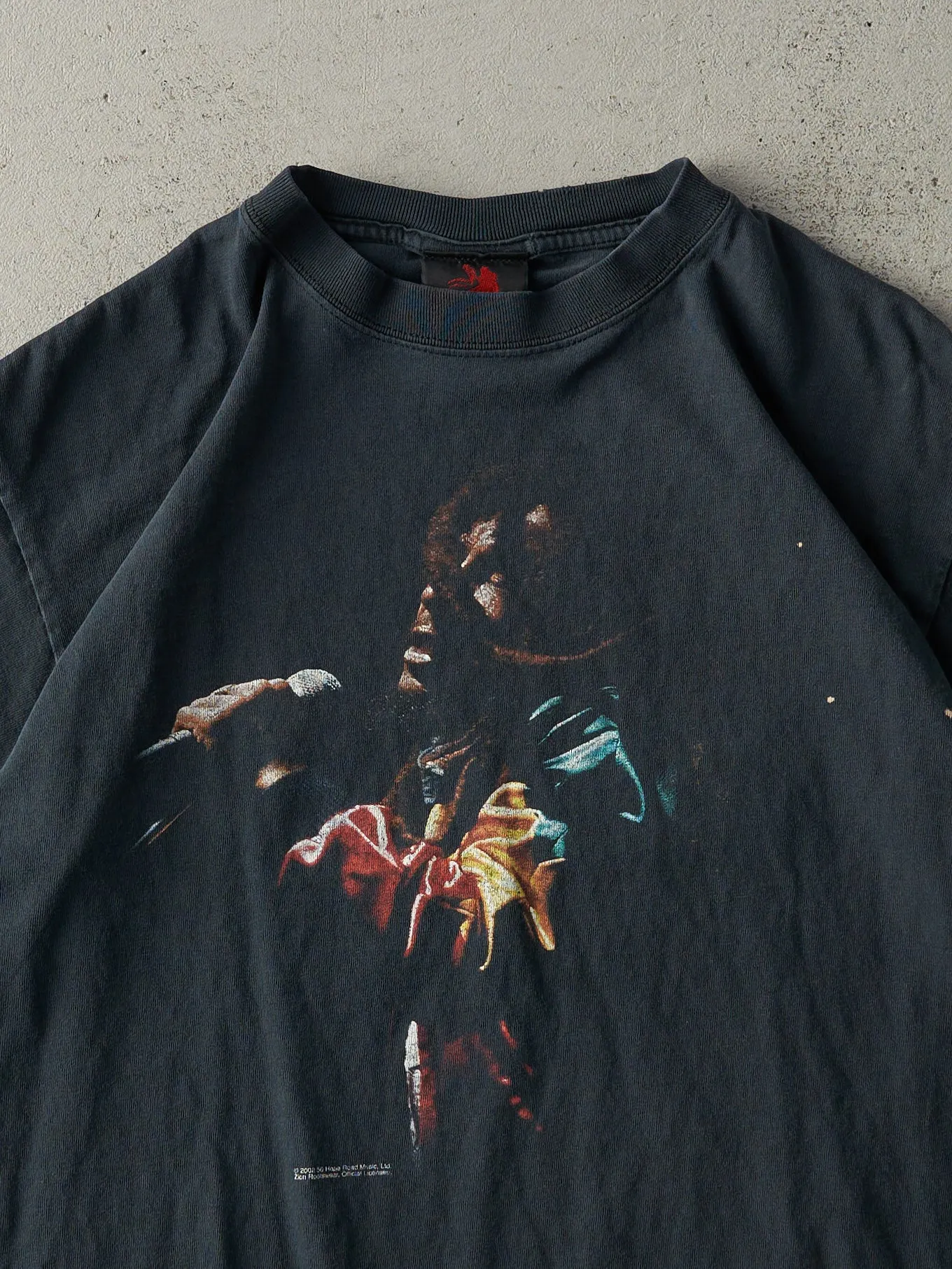 Vintage 02' Faded Black Bob Marley Tee (M) sold by Rebalance Vintage product image thumbnail 3