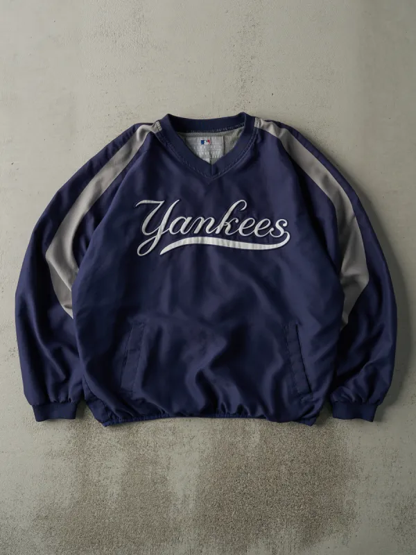 Vintage Y2K  New York Yankees Lightweight Pullover Jacket (L) sold by Rebalance Vintage