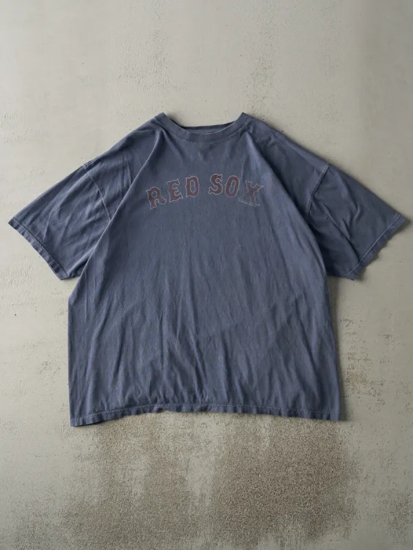 Vintage 08' Washed Slate Blue Boston Red Sox Tee (XL) sold by Rebalance Vintage
