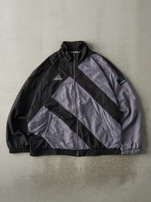 80s adidas ATP usa製 track jacket ダークグレー Rare 80s Vintage adidas ATP Track Jacket Black White L USA