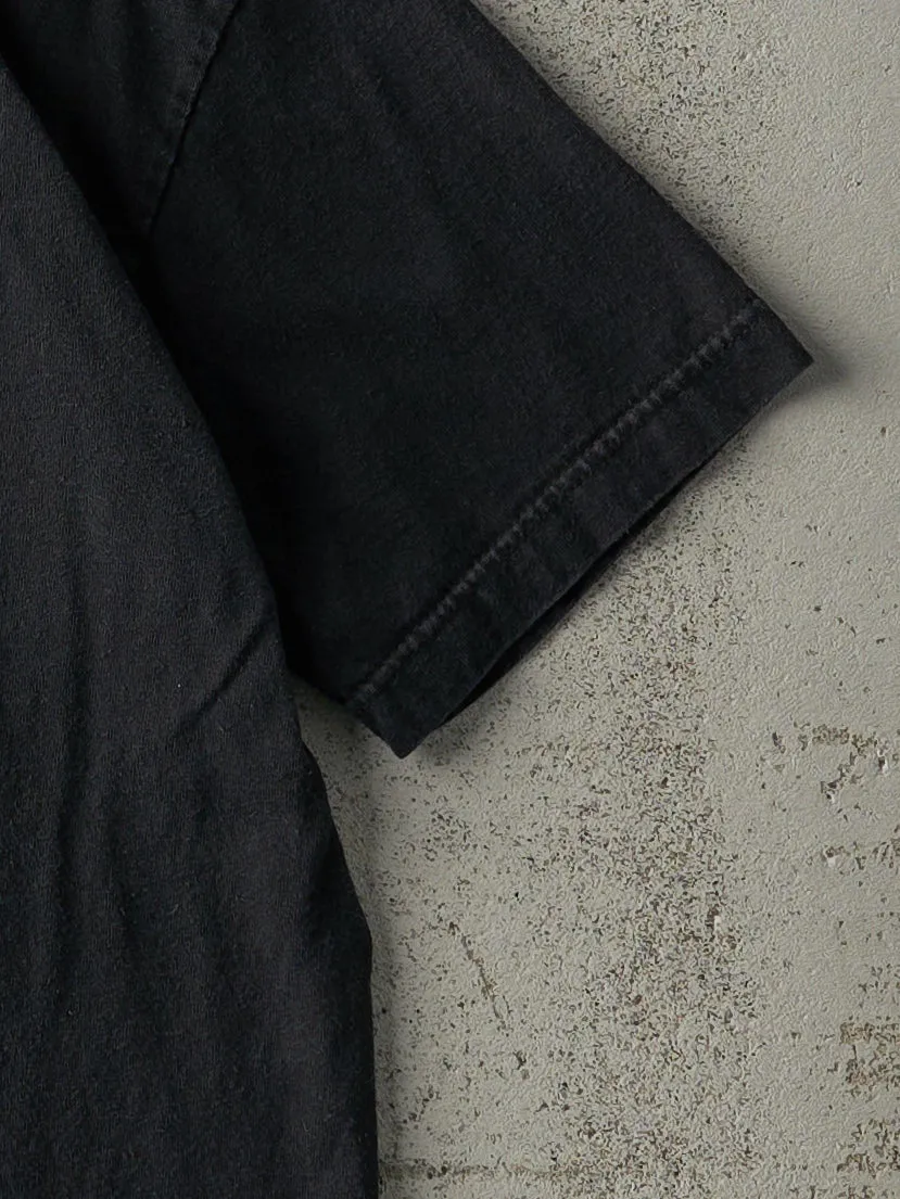 Vintage Y2K Black "Gave Up Reading" Tee (S) sold by Rebalance Vintage product image thumbnail 3