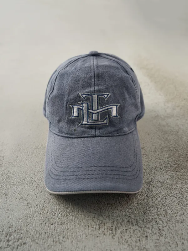 Vintage Y2K Blue Toronto Maple Leafs Embroidered Velcro Back Hat sold by Rebalance Vintage
