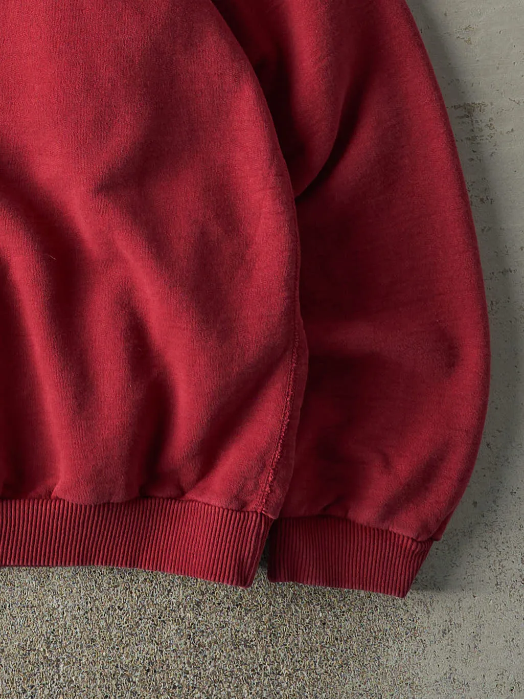 Vintage 90s Burgundy Blank Wind River Crewneck (XXL/XXXL) sold by Rebalance Vintage product image thumbnail 3