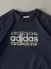 Vintage 90s Navy Blue Adidas Tee (M) sold by Rebalance Vintage