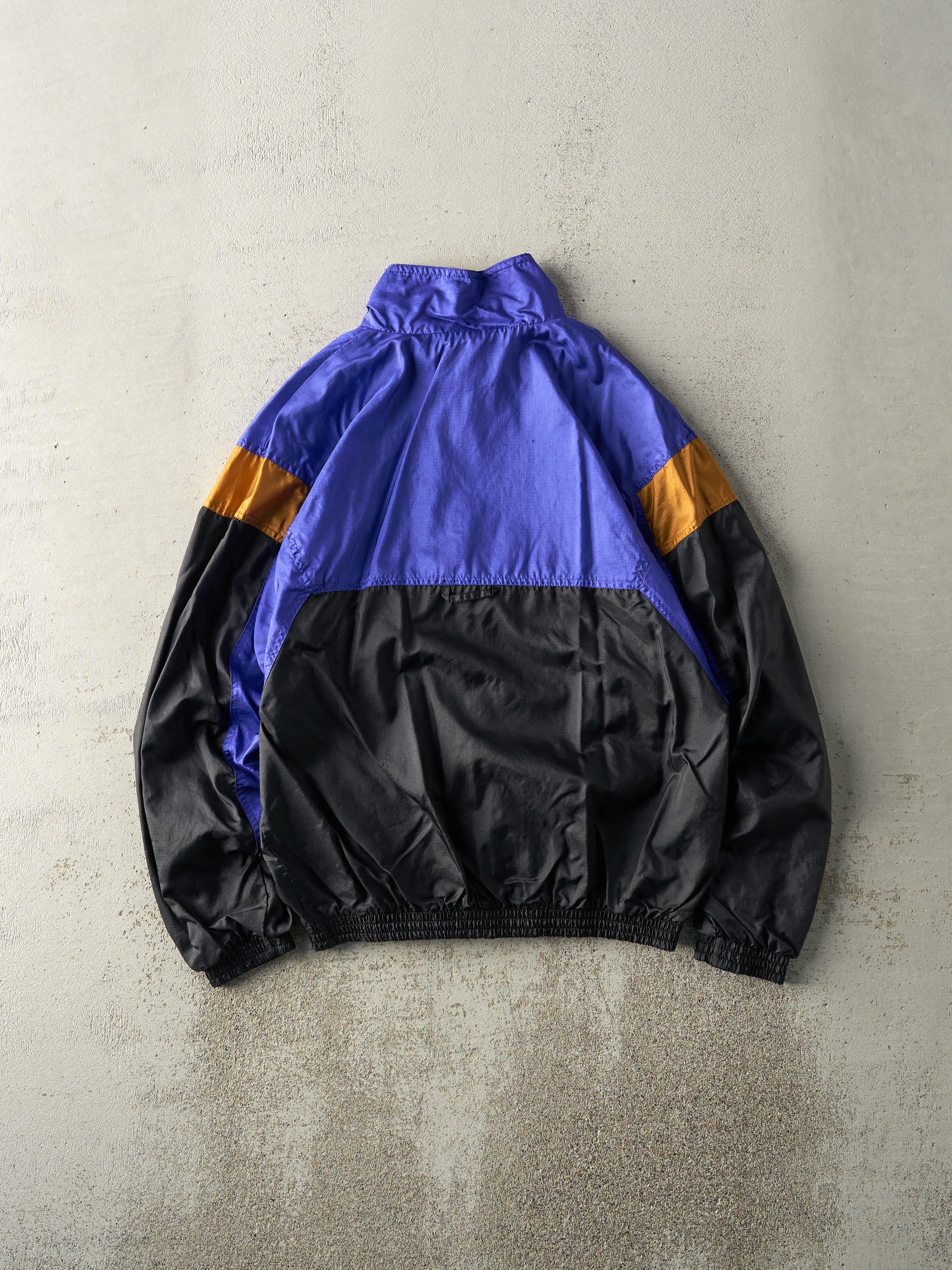 Vintage 90s Purple & Black Nike Zip Up Windbreaker Jacket (M) sold by Rebalance Vintage product image thumbnail 2