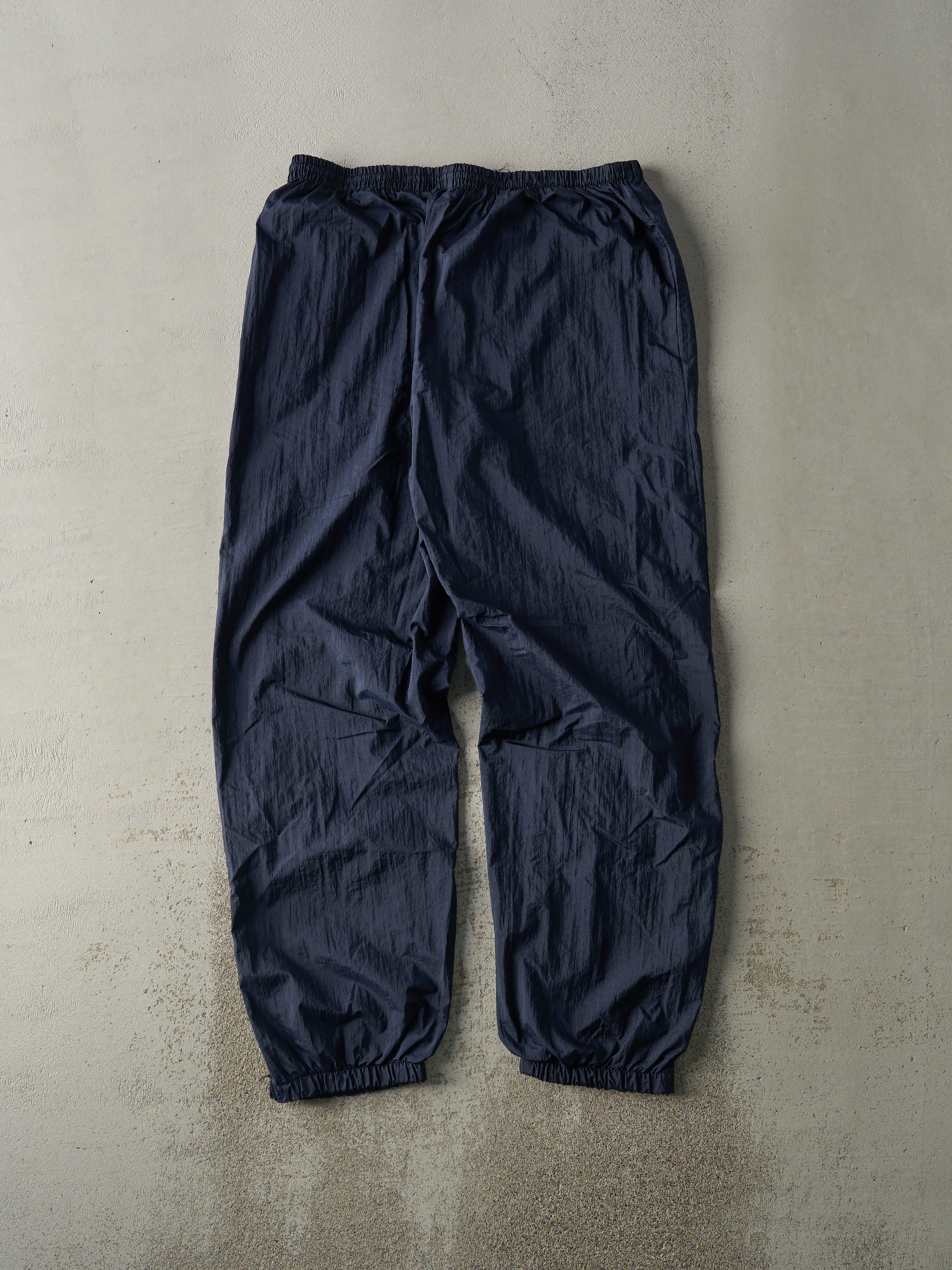 Vintage 90s Navy Blue Embroidered Champion Track Pants (33x30.5) sold by Rebalance Vintage product image thumbnail 2