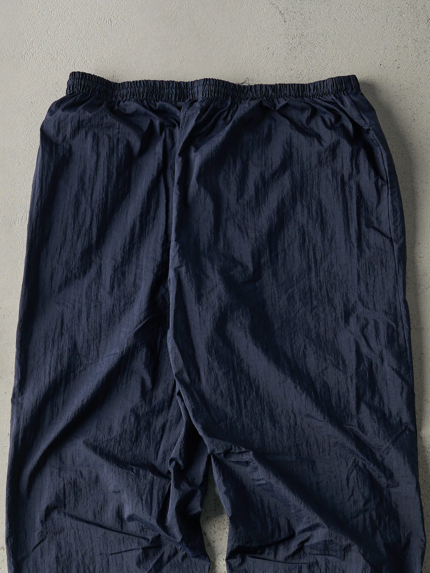 Vintage 90s Navy Blue Embroidered Champion Track Pants (33x30.5) sold by Rebalance Vintage product image thumbnail 5