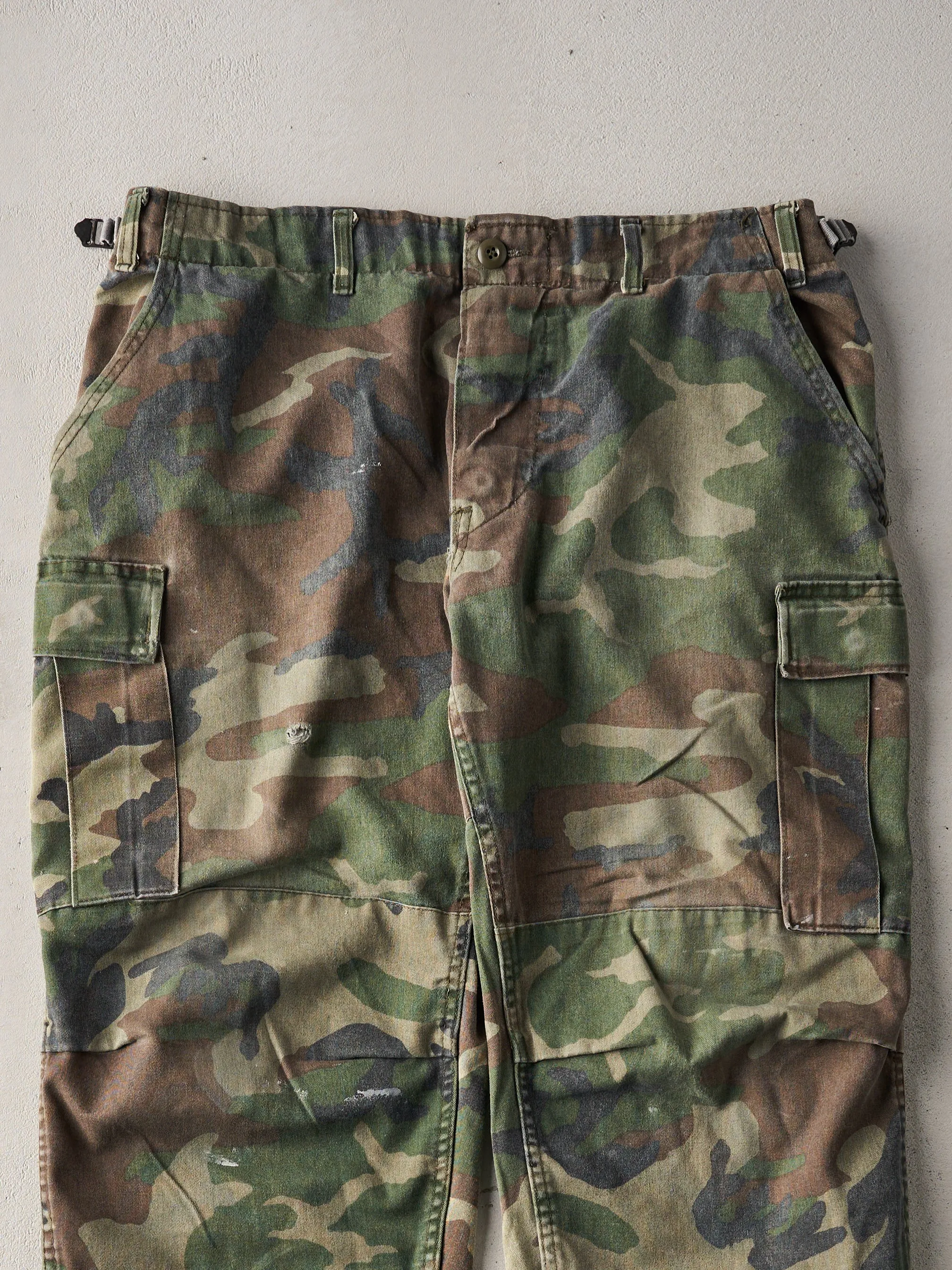 Vintage 90s Dark Camo Army Pants (36x29) sold by Rebalance Vintage product image thumbnail 3