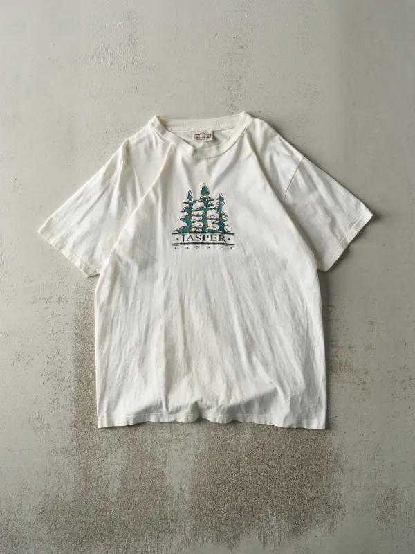 Vintage 90s White Jasper Canada Tee (M/L) sold by Rebalance Vintage