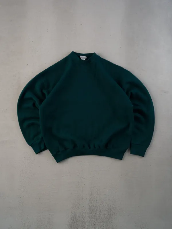 Vintage 90s Pine Green Prospirit Blank Mockneck (M/L) sold by Rebalance Vintage