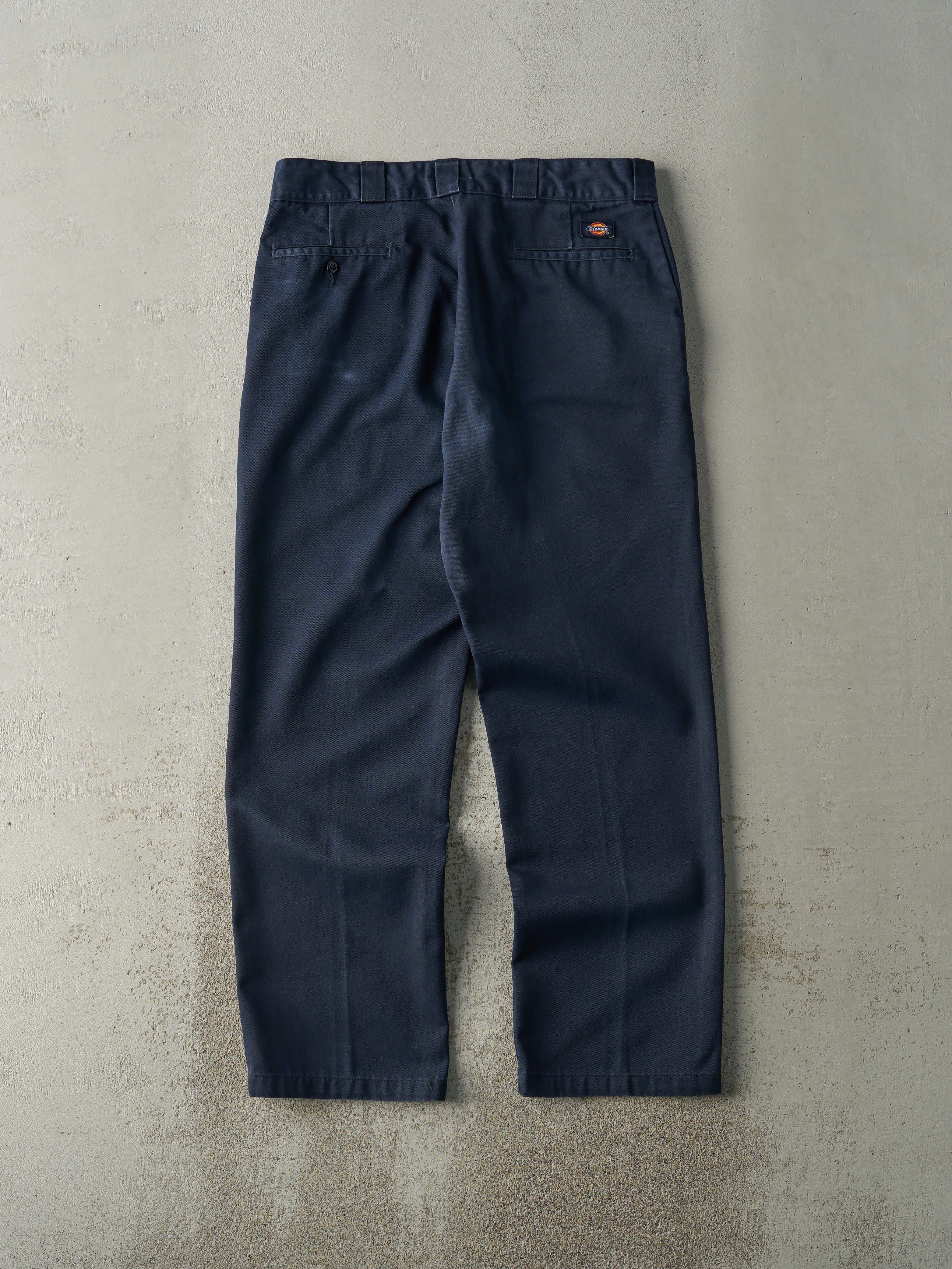 Vintage 90s Navy Blue Dickies Work Pants (35.5x31) sold by Rebalance Vintage product image thumbnail 2