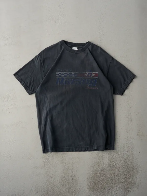 Vintage 90s Black Faded  Las Vegas Racing Tee (M) sold by Rebalance Vintage
