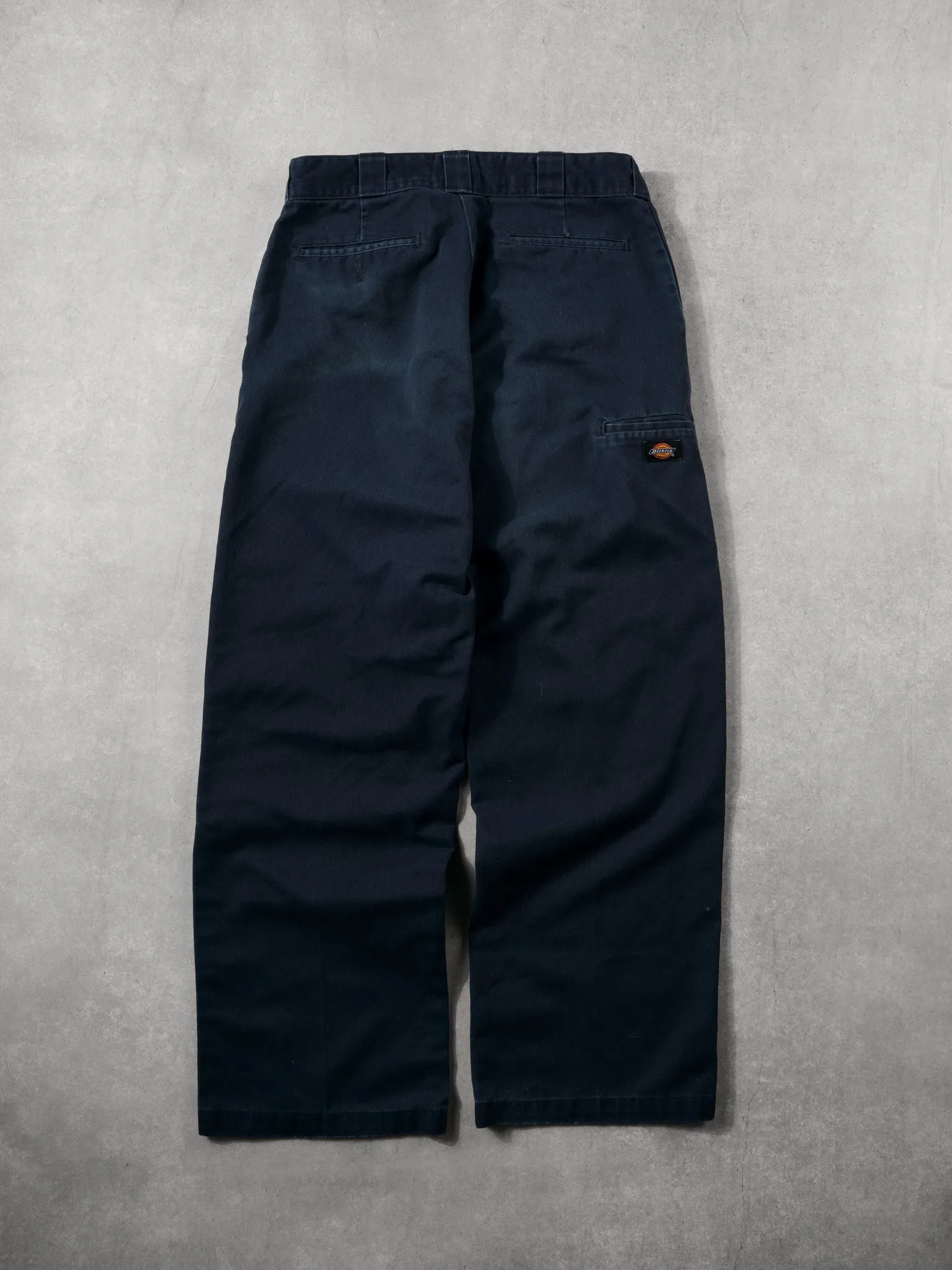 Vintage 90s Navy Blue Dickies Workwear Pants (34x31) sold by Rebalance Vintage product image thumbnail 2