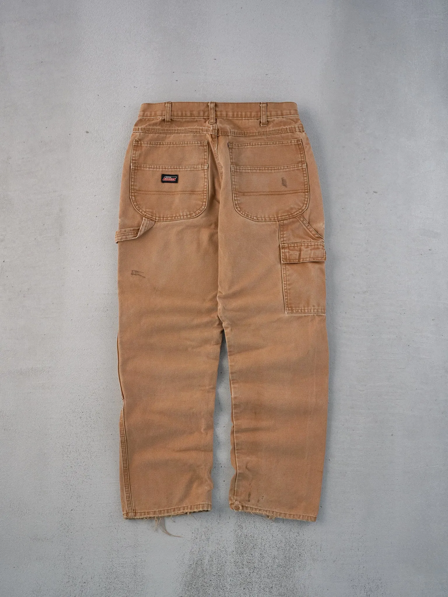 Vintage 90s Khaki Dickies Double Knee Carpenter Pants (29x30) sold by Rebalance Vintage product image thumbnail 2