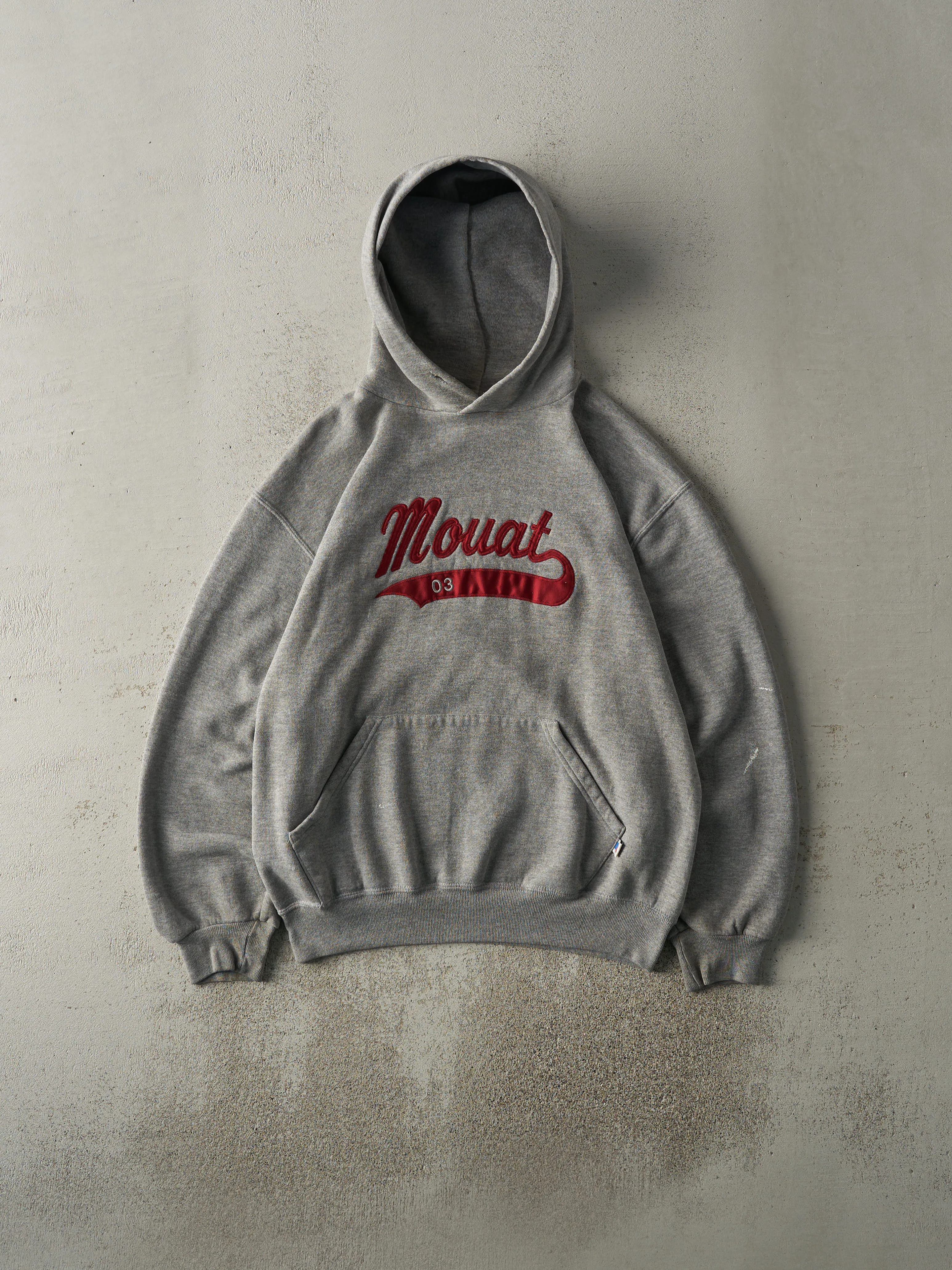 Vintage 03' Grey Mouat Hoodie (M) sold by Rebalance Vintage