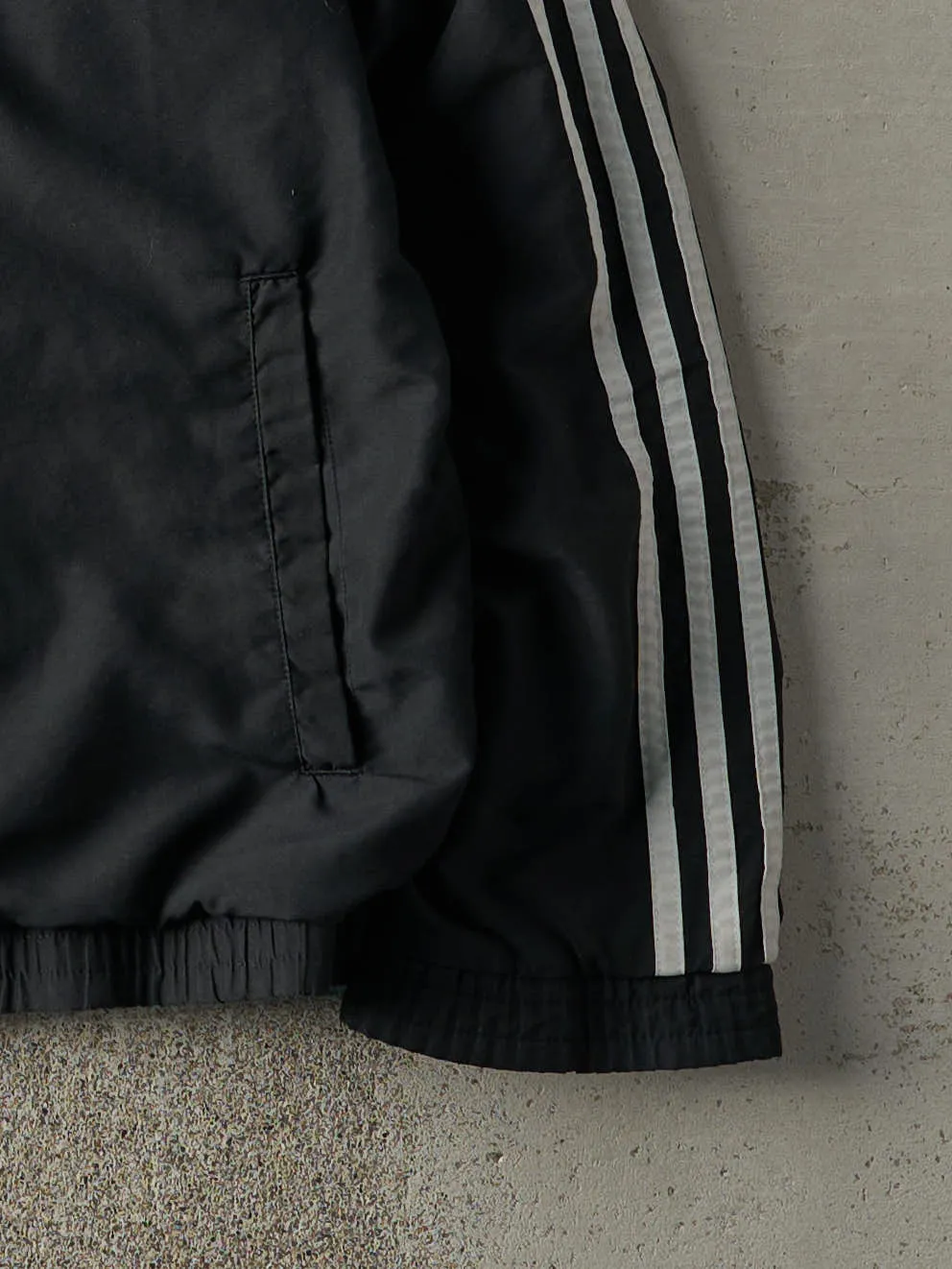 Vintage Y2K Black Embroidered Adidas Track Jacket (M/L) sold by Rebalance Vintage product image thumbnail 3