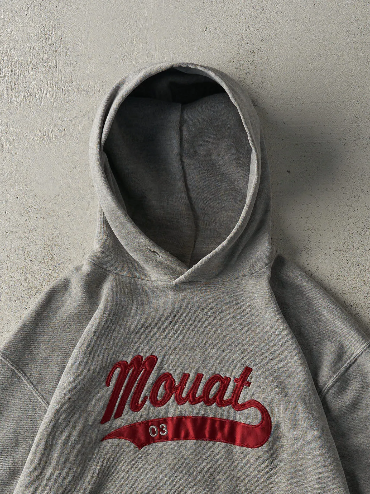 Vintage 03' Grey Mouat Hoodie (M) sold by Rebalance Vintage product image thumbnail 2