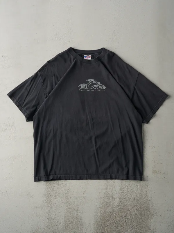 Vintage Y2K Black Orange County Choppers Tee (L) sold by Rebalance Vintage