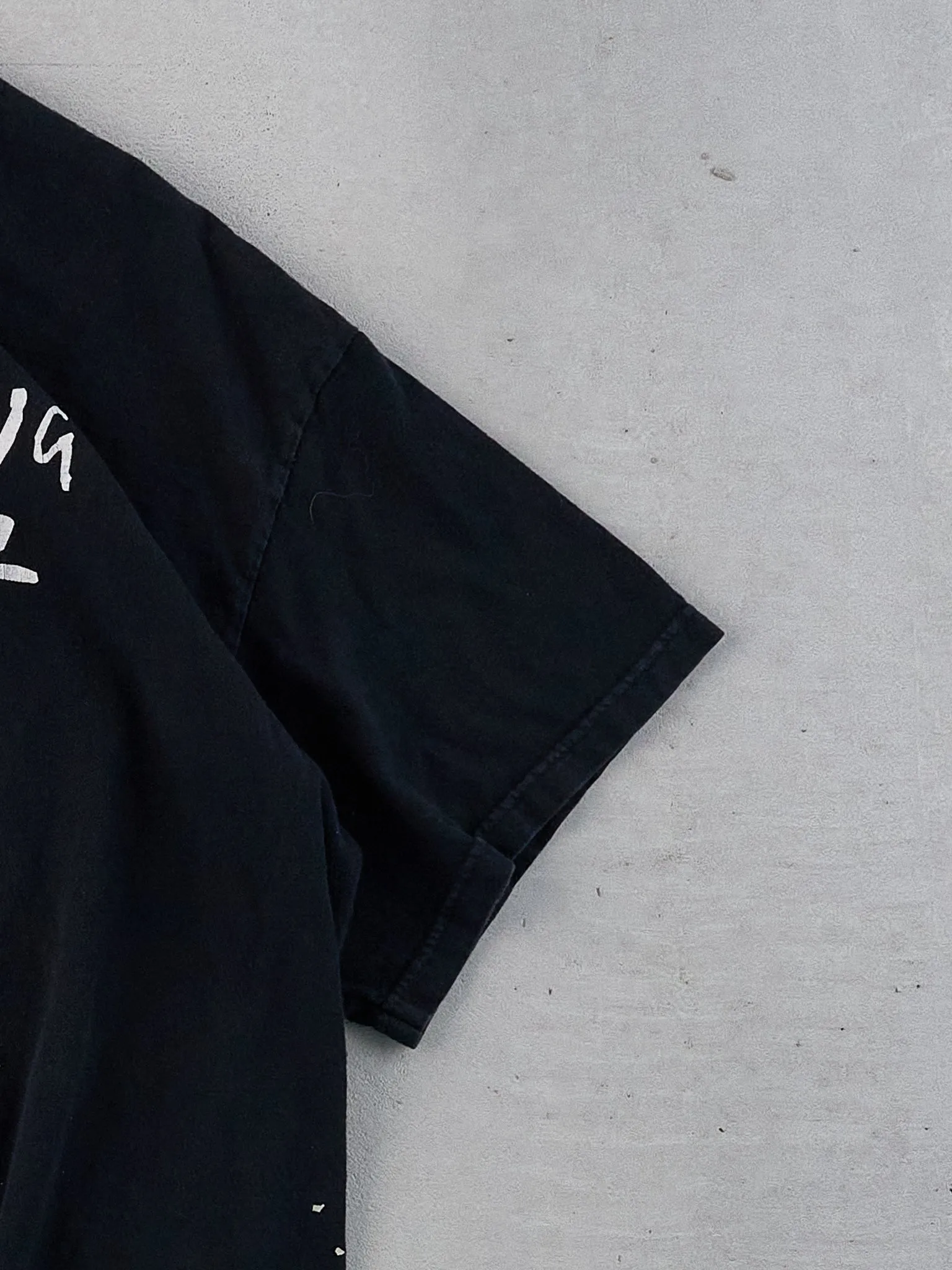 Vintage 90s Black "Not Wearing Underwear" Tee (M) sold by Rebalance Vintage product image thumbnail 3