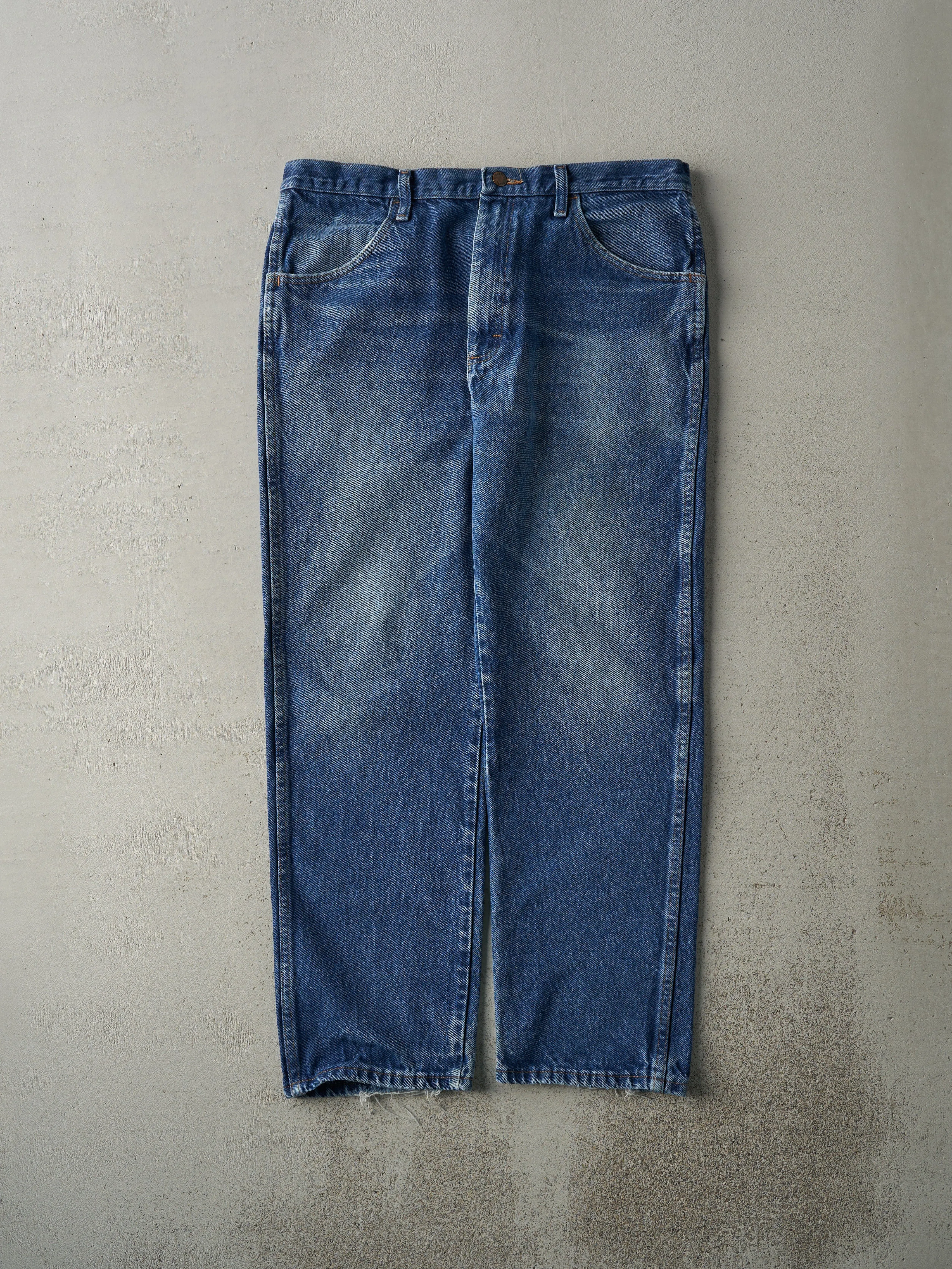 Vintage Y2K Mid Wash Rustler Jeans (36x29) sold by Rebalance Vintage