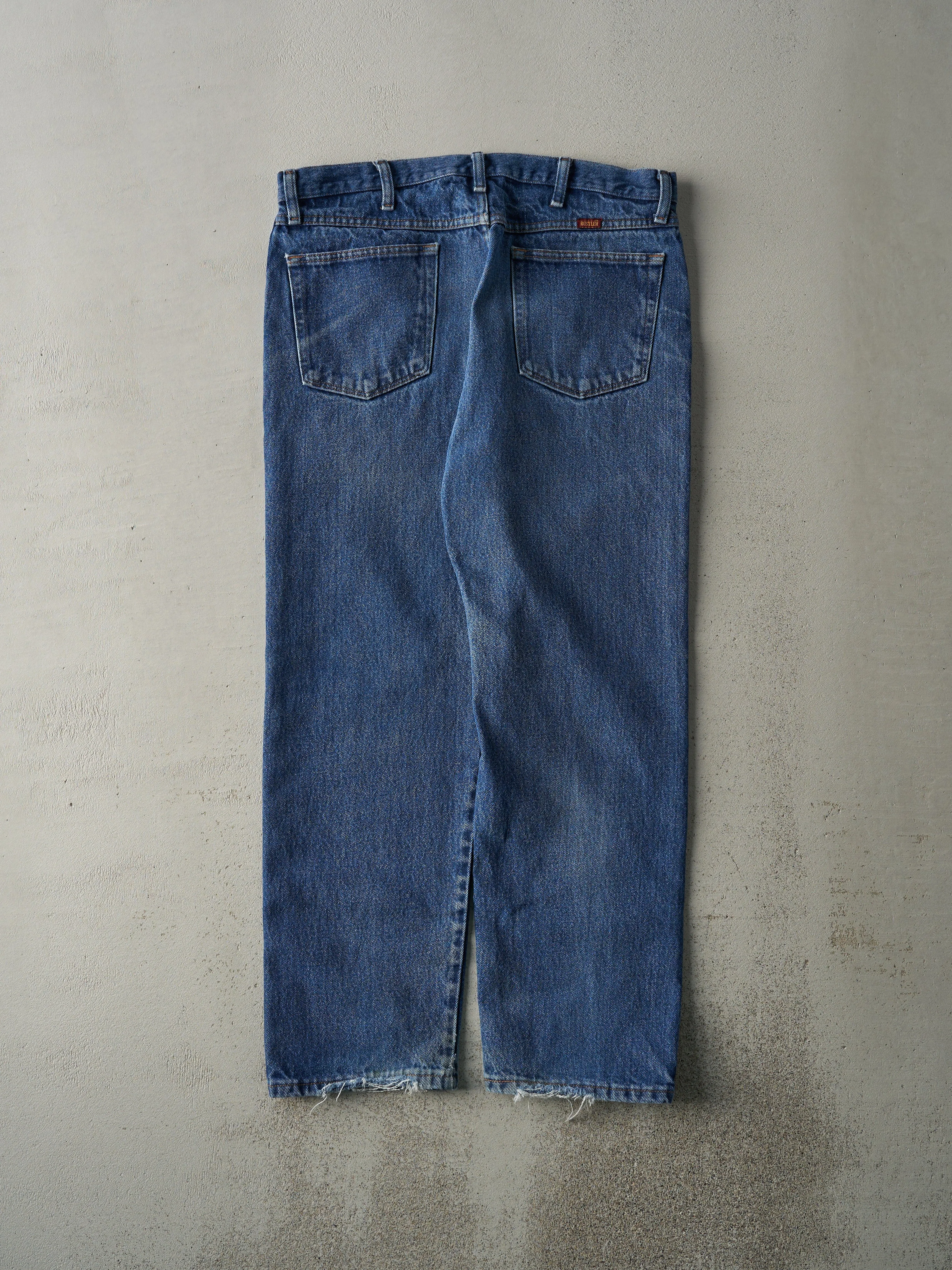 Vintage Y2K Mid Wash Rustler Jeans (36x29) sold by Rebalance Vintage product image thumbnail 2