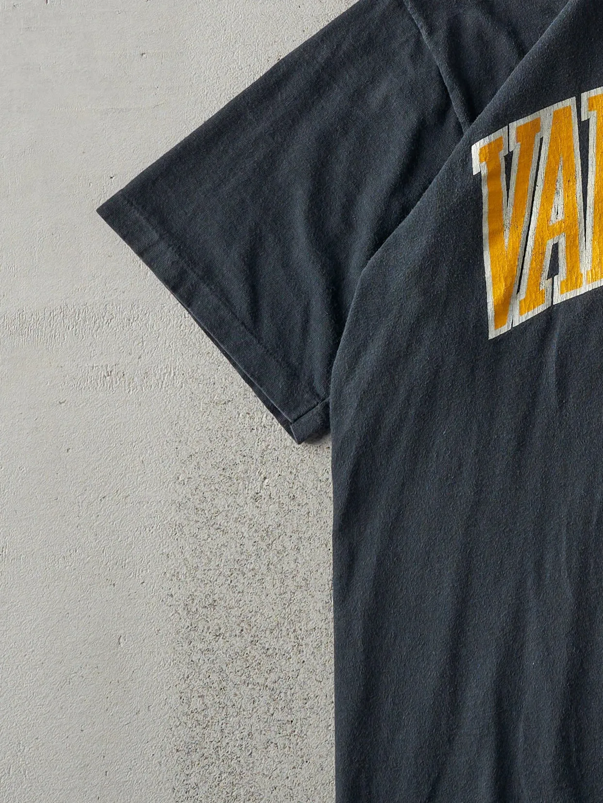 Vintage 90s Faded Black Vanderbilt University Single Stitch Tee (M) sold by Rebalance Vintage product image thumbnail 3