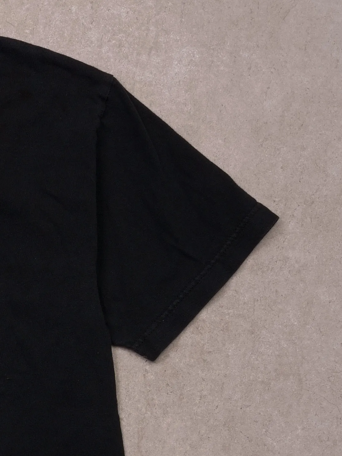 Vintage Sunfaded Black "Blonde" Graphic Tee (S) sold by Rebalance Vintage product image thumbnail 3