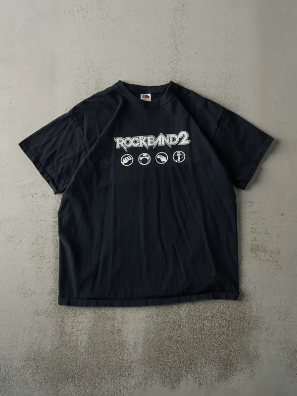 Vintage Y2K Black Rockband 2 Gaming Tee (M) sold by Rebalance Vintage