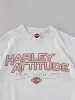 Vintage 05' White Harley Davidson Attitude Graphic Tee (S) sold by Rebalance Vintage