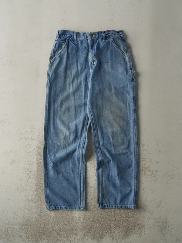 Vintage Y2K Mid Wash Carhartt Carpenter Jeans (31.5x30.5) made by Rebalance Vintage