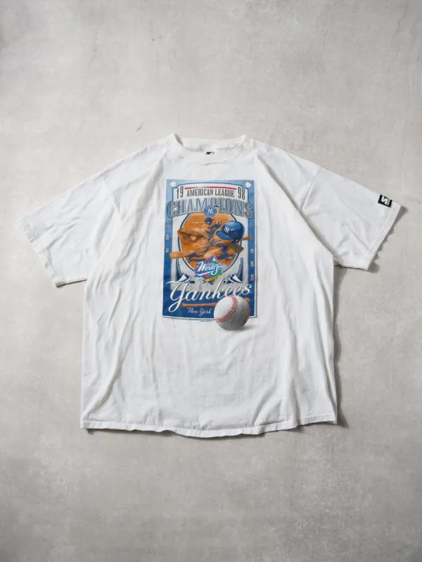 Vintage 98' New York Yankees American Champions Starters Graphic Tee (L/XL) sold by Rebalance Vintage