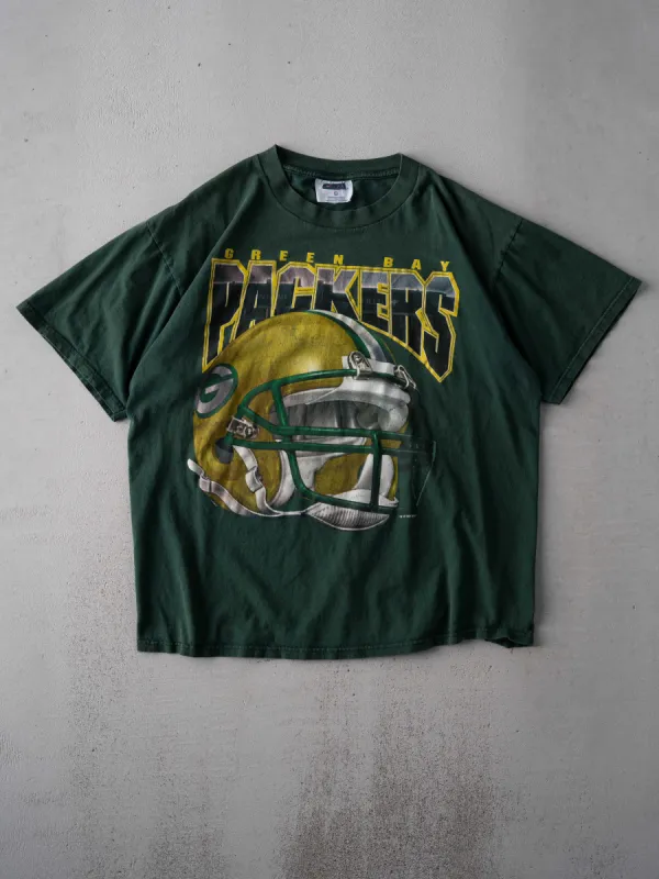 Vintage 98' Green Bay Packers Graphic Tee (L) sold by Rebalance Vintage