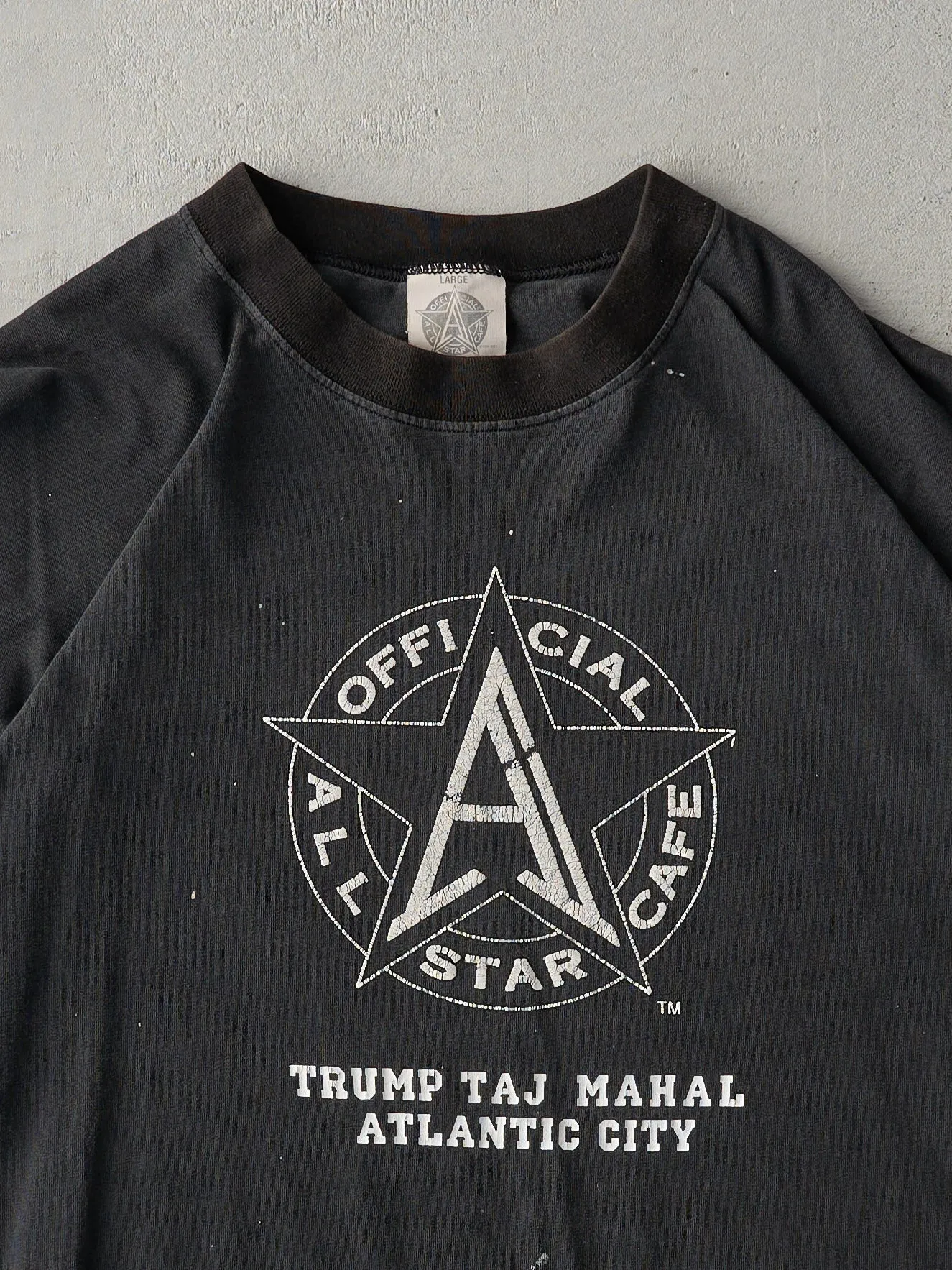 Vintage 95' Black Converse Official All Star Cafe Tee (M/L) sold by Rebalance Vintage product image thumbnail 2