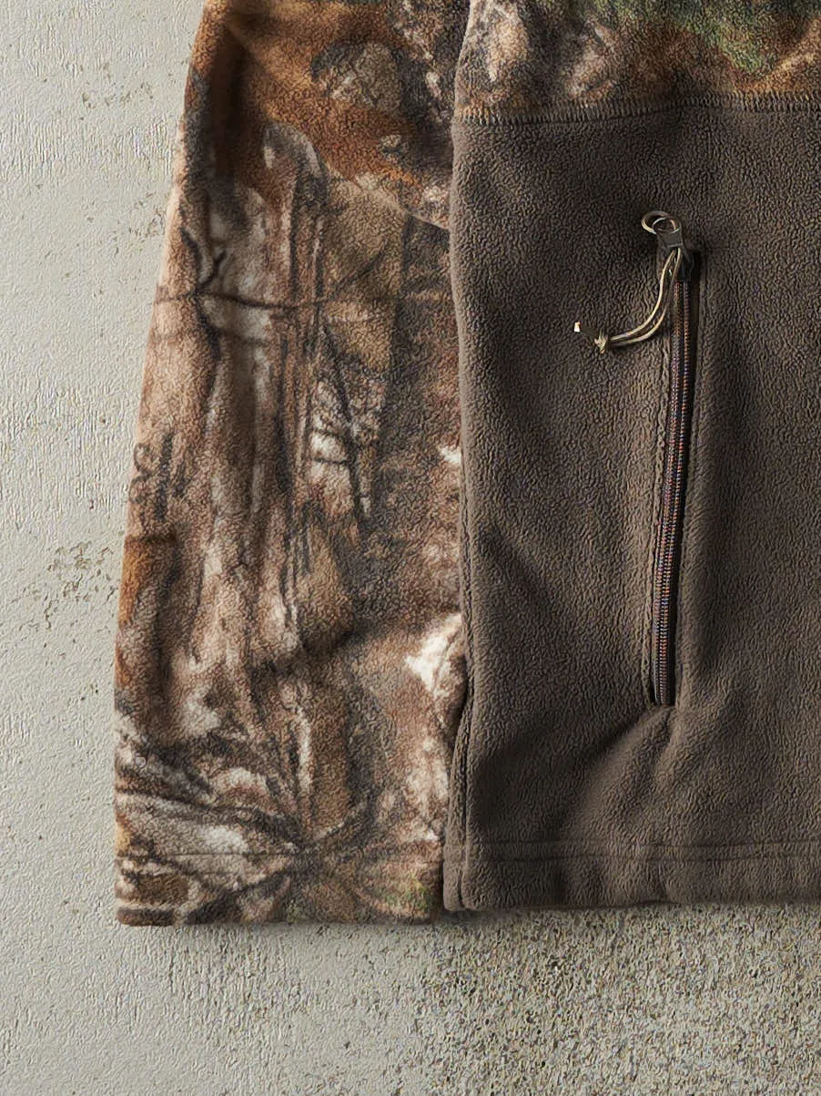 Vintage Y2K Realtree Camo Fleece Zip Up Jacket (M) sold by Rebalance Vintage product image thumbnail 3