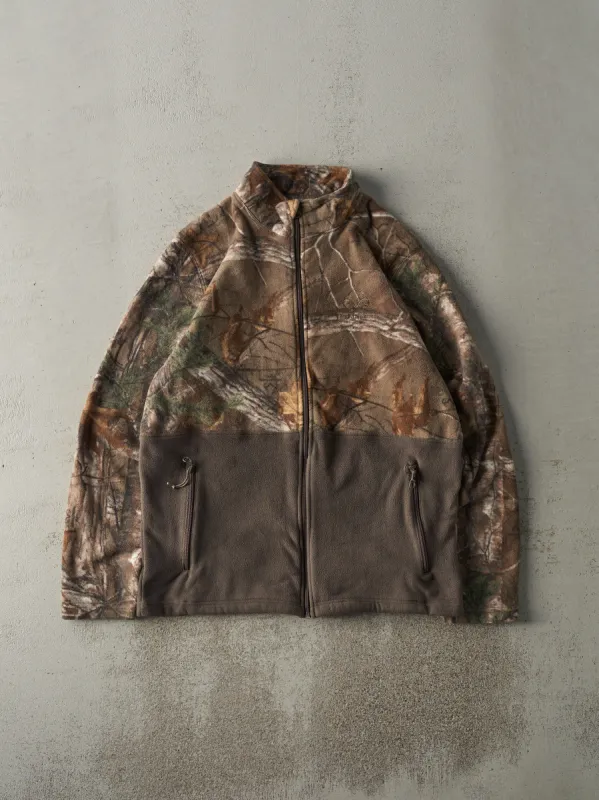 Vintage Y2K Realtree Camo Fleece Zip Up Jacket (M) sold by Rebalance Vintage