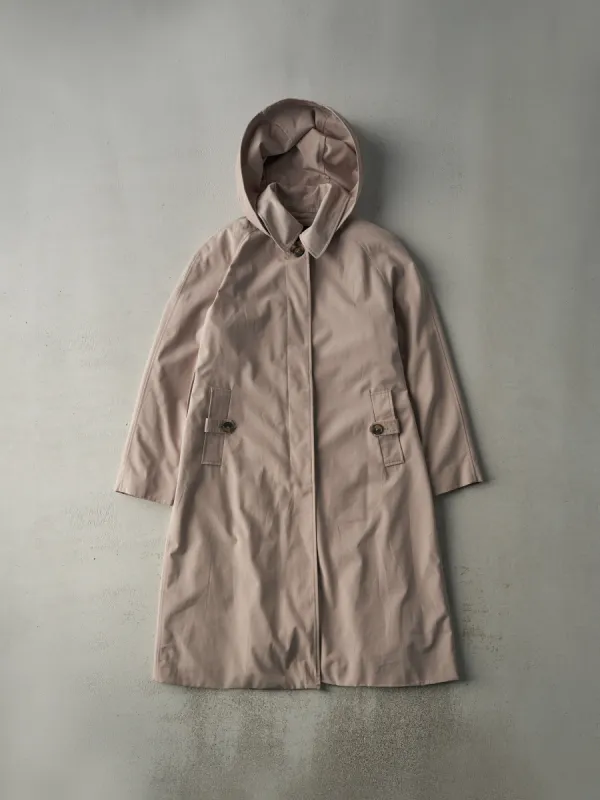 Vintage Y2K Beige London Fog Trench Coat (S) sold by Rebalance Vintage