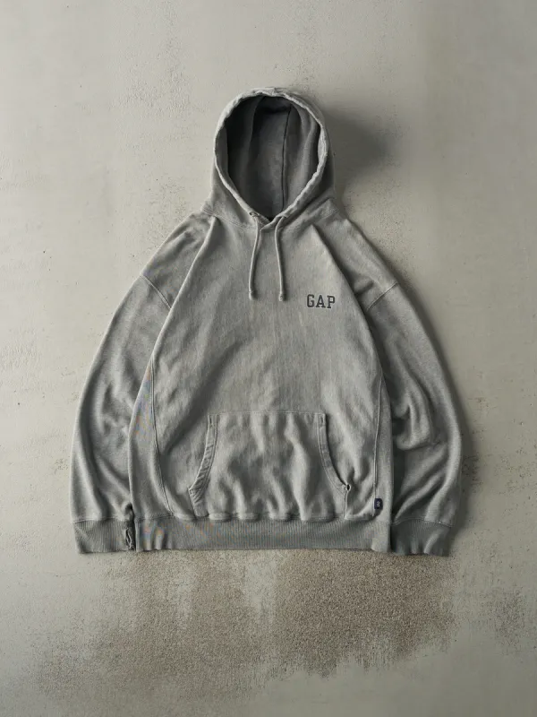 Vintage Y2K Grey Gap Hoodie (L) sold by Rebalance Vintage