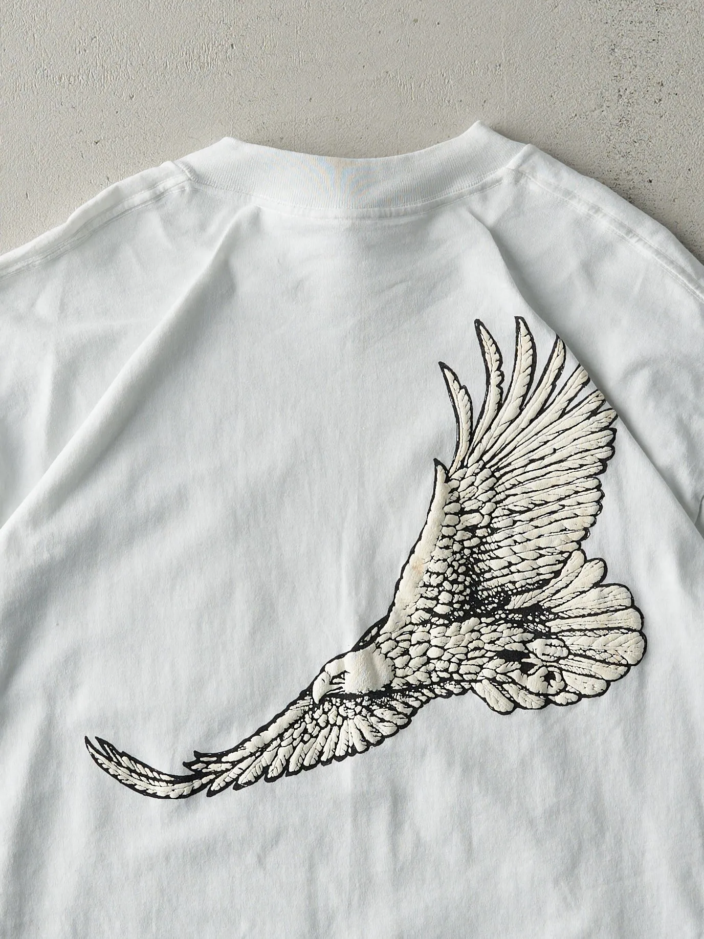 Vintage 90s White Winston Cigarettes Pocket Tee (M) sold by Rebalance Vintage product image thumbnail 4