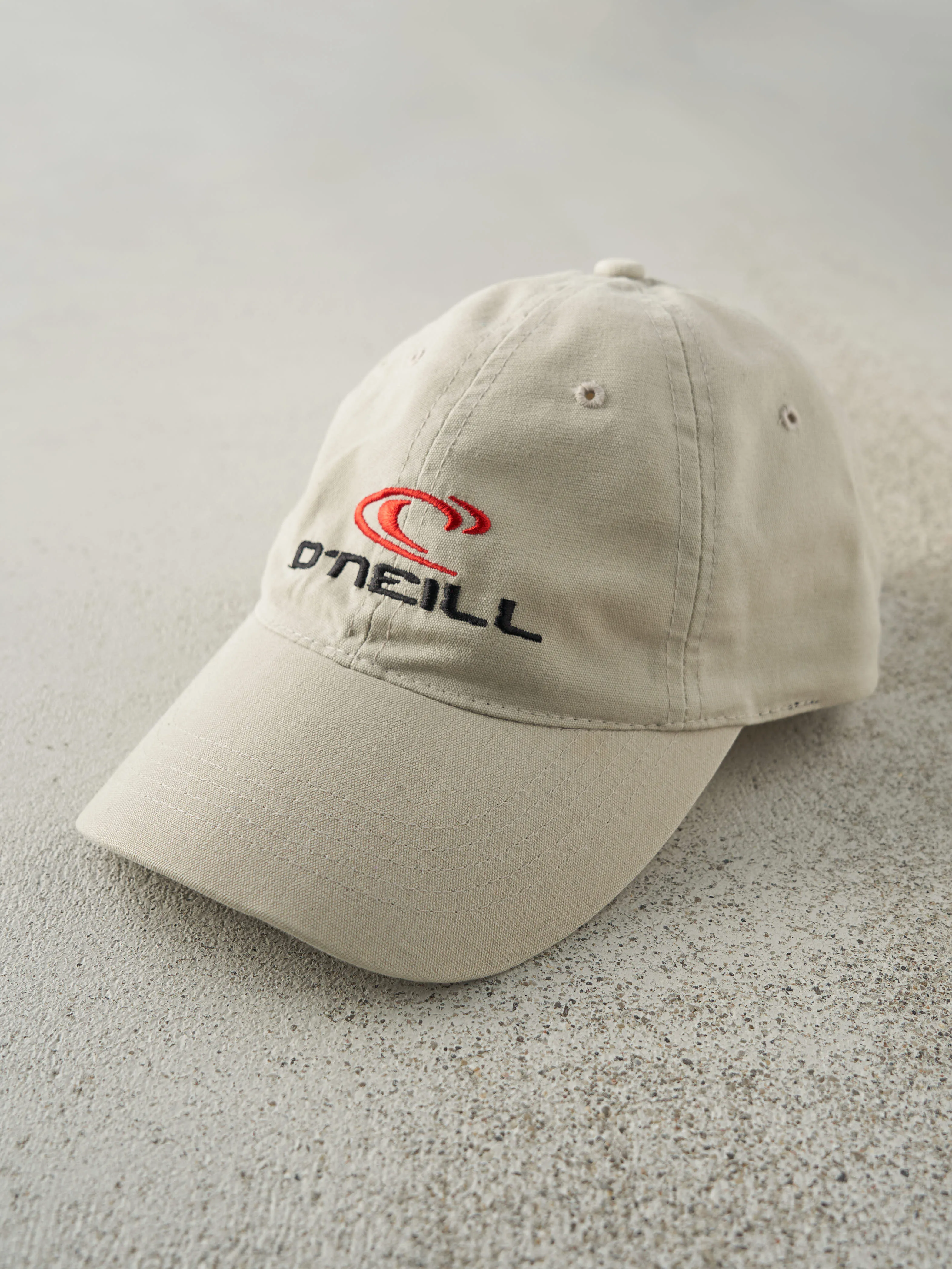 Vintage Y2K Beige O'Neill Embroidered Strap Back Hat sold by Rebalance Vintage product image thumbnail 2