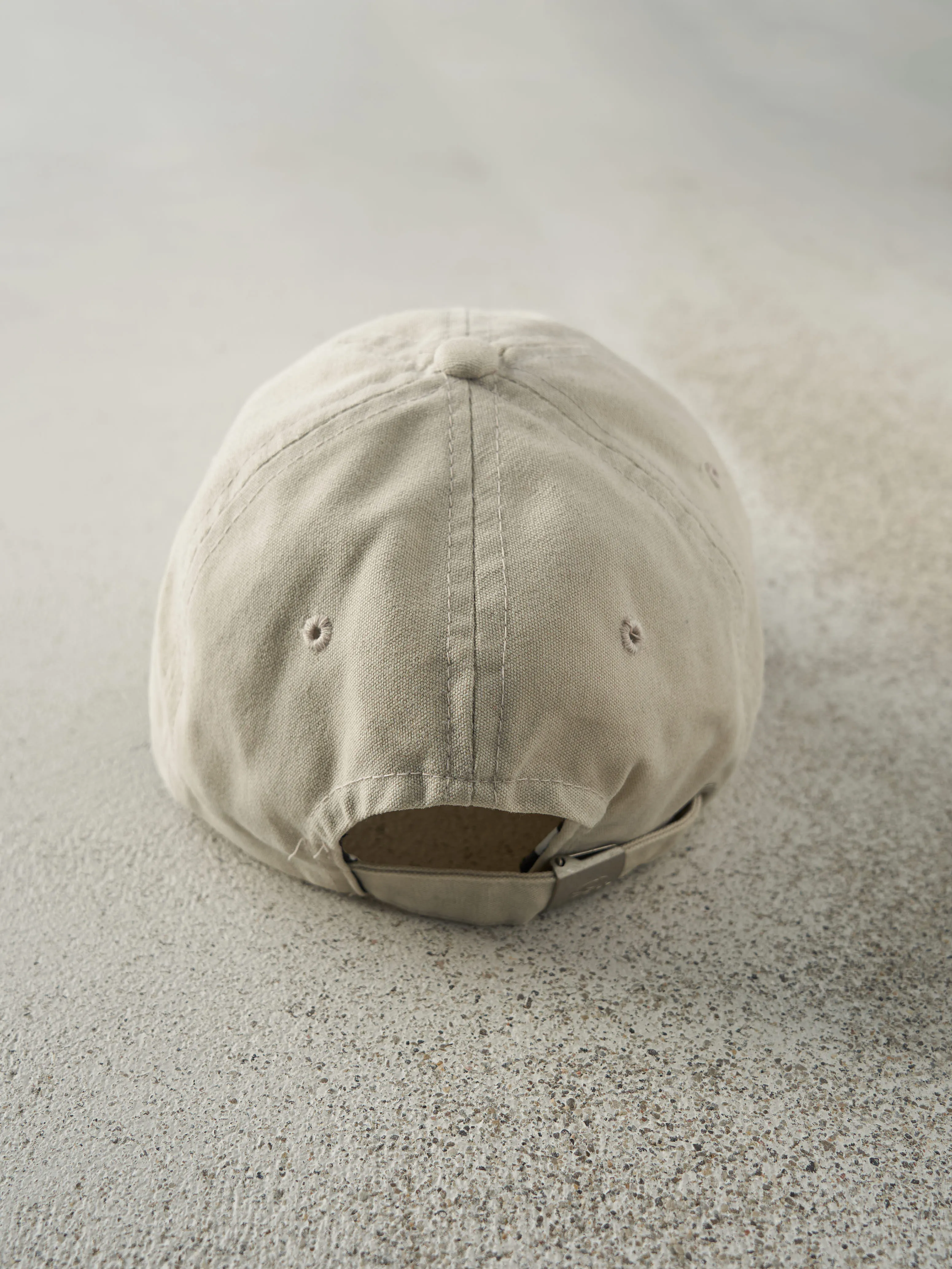 Vintage Y2K Beige O'Neill Embroidered Strap Back Hat sold by Rebalance Vintage product image thumbnail 3