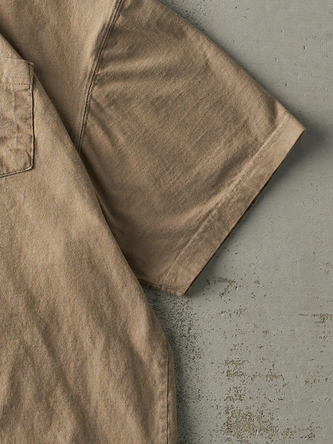 Vintage Y2K Beige Carhartt Pocket Tee (L) sold by Rebalance Vintage product image thumbnail 4