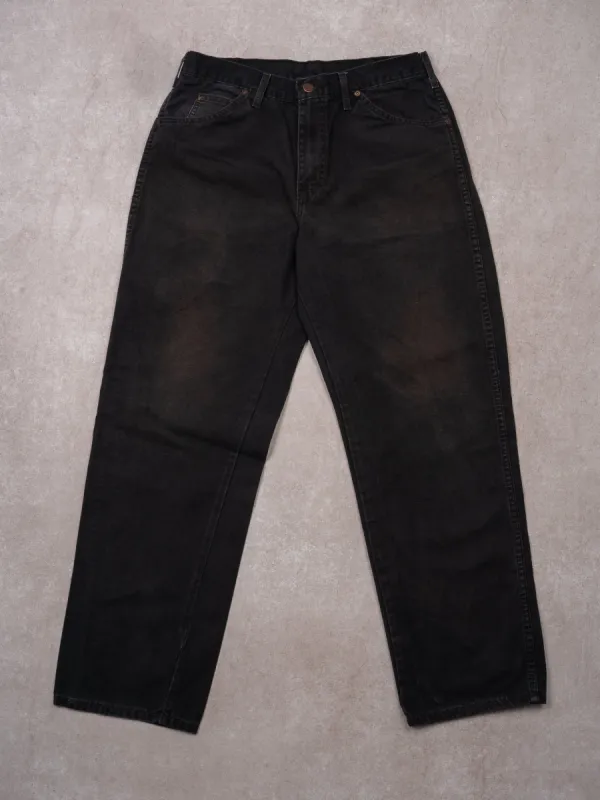 Vintage Black Sun Kissed Dickies Workwear Pants (32 x 30) sold by Rebalance Vintage
